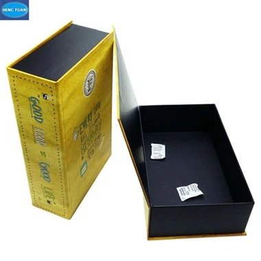 Bespoke Cardboard Book Shape Box